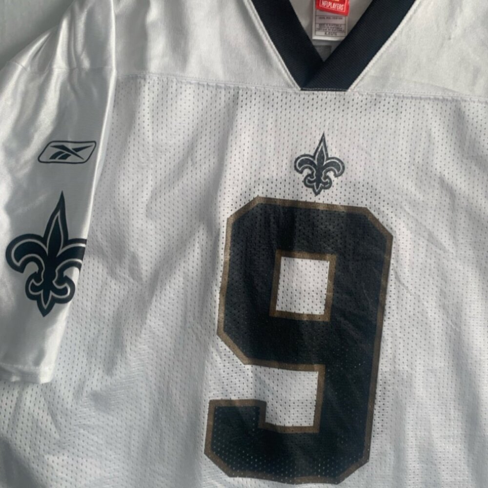 NFL Saints Drew Brees Players Jersey Mens XL - Picture 4 of 5